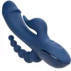 CALEXOTICS - VIBRÁTOR TRIPLE ORGAZM KÉK