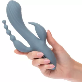 CALEXOTICS - VIBRÁTOR TRIPLE ECSTASY GREY