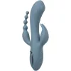 CALEXOTICS - VIBRÁTOR TRIPLE ECSTASY GREY