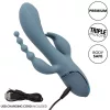 CALEXOTICS - VIBRÁTOR TRIPLE ECSTASY GREY