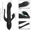 CALEXOTICS - VIBRÁTOR TRIPLE EUPHORIA BLACK