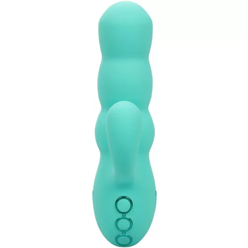 CALEXOTICS - DEL MAR DIVA VIBRÁTOR RABBIR AQUA GREEN A CALIFORNIA DREAMING-TŐL