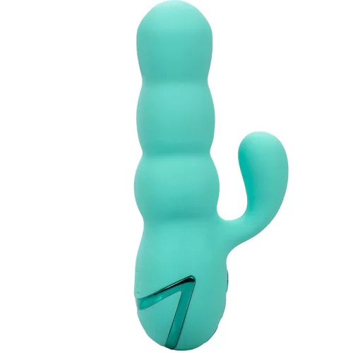 CALEXOTICS - DEL MAR DIVA VIBRÁTOR RABBIR AQUA GREEN A CALIFORNIA DREAMING-TŐL
