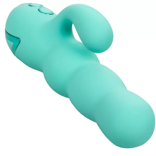 CALEXOTICS - DEL MAR DIVA VIBRÁTOR RABBIR AQUA GREEN A CALIFORNIA DREAMING-TŐL