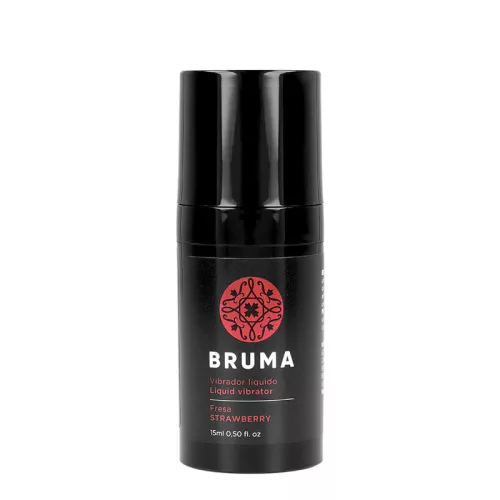 BRUMA – prémium folyékony vibrátor, ultra csúszós eper 15 ml