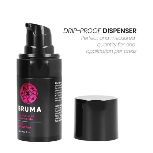 BRUMA – prémium folyékony vibrátor, Rágógumi ízben 15 ml