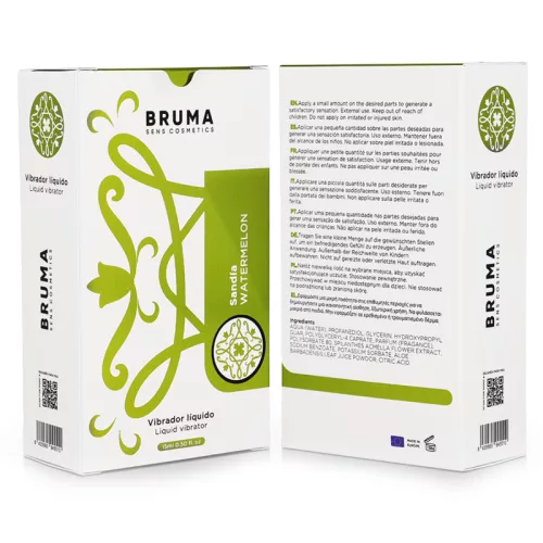 BRUMA – ultrafolyékony vibrátor, Görögdinnye ízben 15 ml