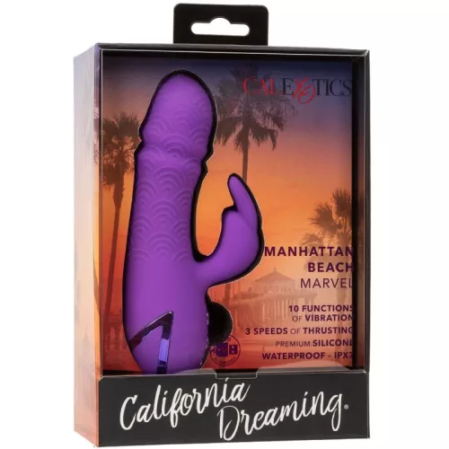 CALEXOTICS - MANHATTAN BEACH MARVEL VIBRÁTOR NYÚL LILA CALIFORNIA DREAMINGTŐL