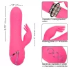 CALEXOTICS - SACRAMENTO SWEETIE VIBRÁTOR RABBIT PINK CALIFORNIA DREAMING-TŐL