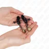 KINK - CSENGŐÁLLKAPCSÚ MELLBIMBÓCSÍPŐK FEKETE 7 CM