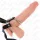 KINK - DUPLA FÉM PÉNISZGYŰRŰ 3,8 CM-TŐL 5 CM-IG BŐRÖVVEL, 112 CM