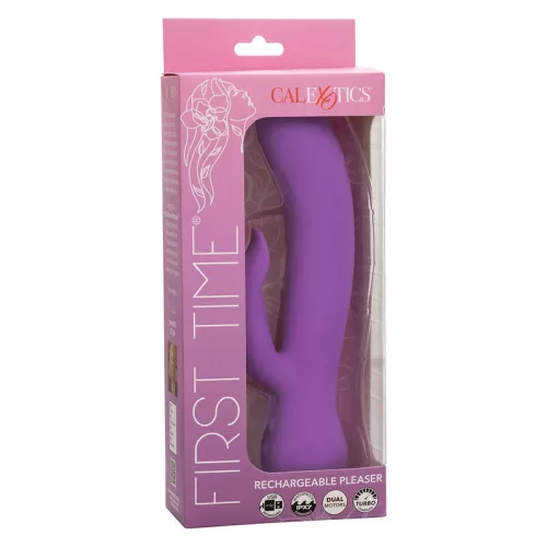 CALEXOTICS – ELSŐ VIBRÁTOR PLEASER FELTÖLTHETŐ LILA