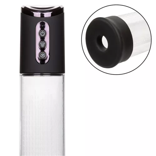 CALEXOTICS Peak – 4 sebességű stimuláló pumpa feketében