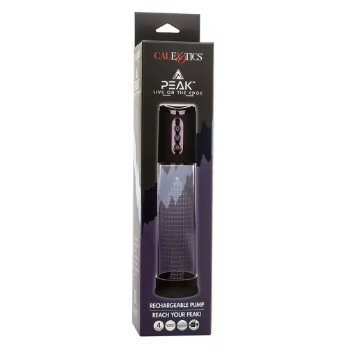 CALEXOTICS Peak – 4 sebességű stimuláló pumpa feketében