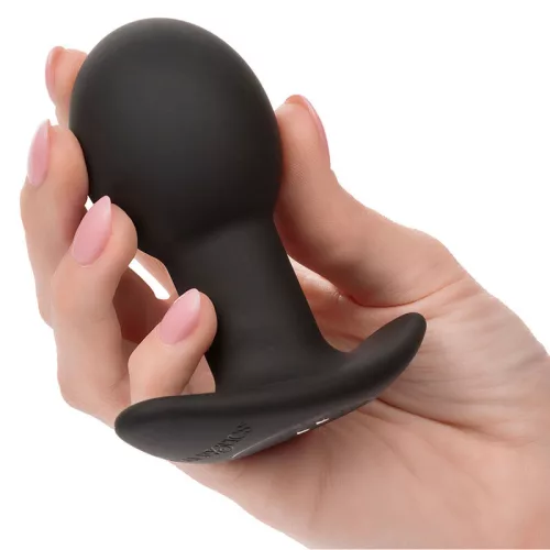 CALEXOTICS - ROCK BOTTOM ANAL PLUG 10 REZGÉS SZILIKON FEKETE