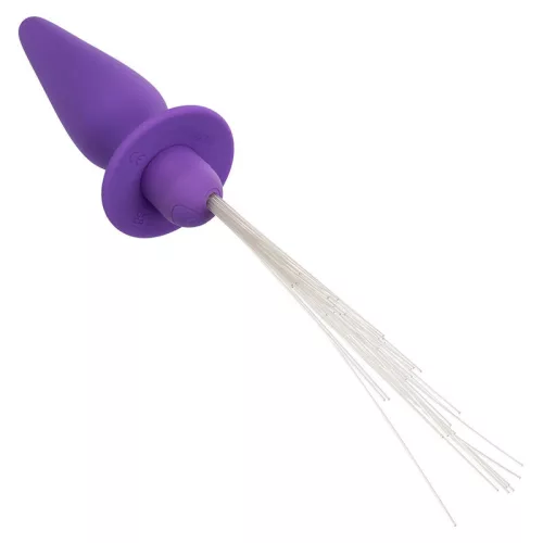 CALEXOTICS - SOUTHERN LIGHTS LIGHT LIGHT ANAL PLUG 10 REZGÉSEK SZILIKON LILA