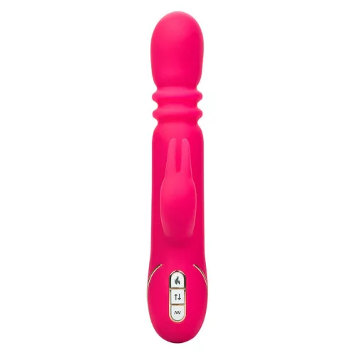 CALEXOTICS - JACK FANTASY TRIPLE HEATED VIBRÁTOR NYÚL PINK
