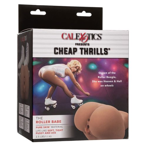 CALEXOTICS – A ROLLER BABE DUPLA REALISZTIKUS MASZTURBÁTOR HÚSA