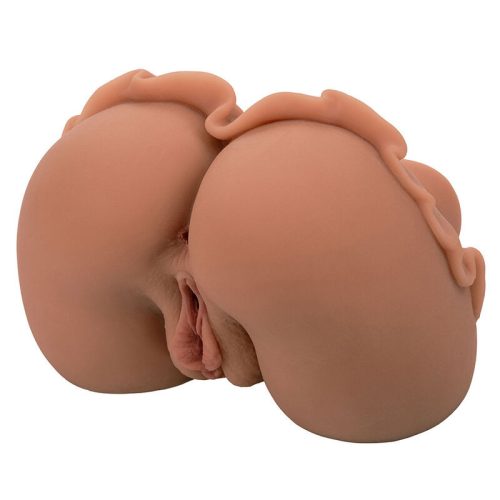 CALEXOTICS – A HAZATÉRŐ KIRÁLYNŐ DUPLA REALISTA MASZTURBÁTOR KARAMELL