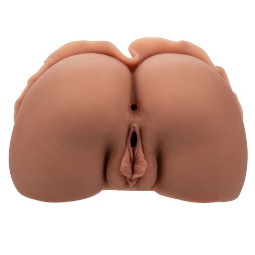 CALEXOTICS – A HAZATÉRŐ KIRÁLYNŐ DUPLA REALISTA MASZTURBÁTOR KARAMELL