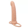 CALEXOTICS - MAXX BORDÁS DUPLA PENETRÁTOR 10 VIBRÁCIÓ HÚS
