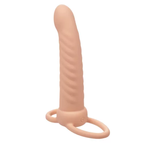 CALEXOTICS - MAXX BORDÁS DUPLA PENETRÁTOR 10 VIBRÁCIÓ HÚS