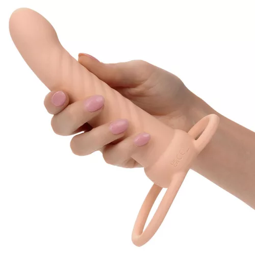 CALEXOTICS - MAXX BORDÁS DUPLA PENETRÁTOR 10 VIBRÁCIÓ HÚS
