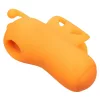 CALEXOTICS - NEON VIBRÁCIÓ A ZÜMMÖGŐ VIBRÁTOR FINGER STIMULATOR 10 VIBRATIONS ORANGE