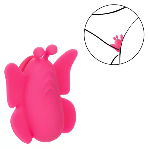 CALEXOTICS - NEON VIBRÁCIÓK A FLUTTER VIBE STIMULÁTOR 10 REZGÉSEK PINK