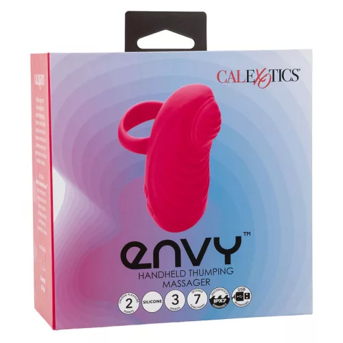 CALEXOTICS - ENVY KÉZI GURULÓ LABDA MASSZÍROZÓ 7 REZGÉSEK RÓZSASZÍN