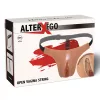 HIDDEN DESIRE – állítható nyitott vagina string prémium minőségben
