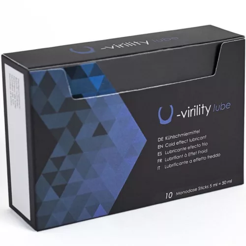 500 KOZMETIKAI TERMÉKEK - U-VIRILITY KENŐANYAG HIDEG HATÁSÚ KENŐANYAG 10 X 5 ML