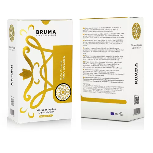 BRUMA – ultra csúszós vibráló síkosító Pina Colada 15 ml
