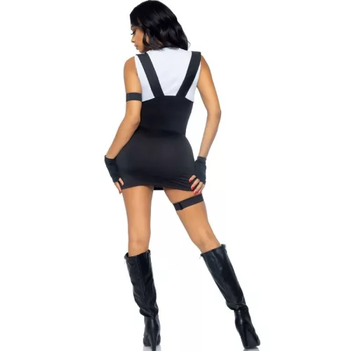 LEG AVENUE - JELMEZ SZEXI SWAT HIVATALOS FEKETE FÉRFI