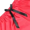 SUBBLIME - 953959 CASUAL SELYEM HÁLÓINGET + CSIPKE NADRÁG FEKETE/PIROS S/M