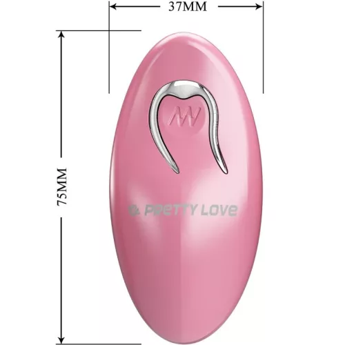 PRETTY LOVE - CAILEY MELLBIMBÓ BILINCSEK 10 REZGÉS TÁVIRÁNYÍTÓ RÓZSASZÍN