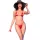 CHILIROSE - Érzéki mikro bikini piros S/M méretben