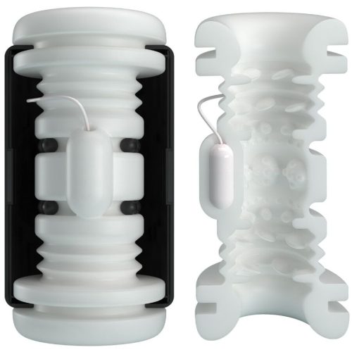 PRETTY LOVE - DJ LÁNY FÉRFI MASZTURBÁTOR REZGÉSSZEL, 5 BEÁLLÍTÁS FEKETE