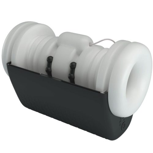 PRETTY LOVE - DJ LÁNY FÉRFI MASZTURBÁTOR REZGÉSSZEL, 5 BEÁLLÍTÁS FEKETE