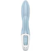 SATISFYER - LÉGPUMPÁS NYÚL 1 FELFÚJHATÓ NYÚL VIBRÁTOR KÉK
