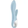 SATISFYER - LÉGPUMPÁS NYÚL 1 FELFÚJHATÓ NYÚL VIBRÁTOR KÉK