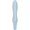 SATISFYER - LÉGPUMPÁS NYÚL 1 FELFÚJHATÓ NYÚL VIBRÁTOR KÉK