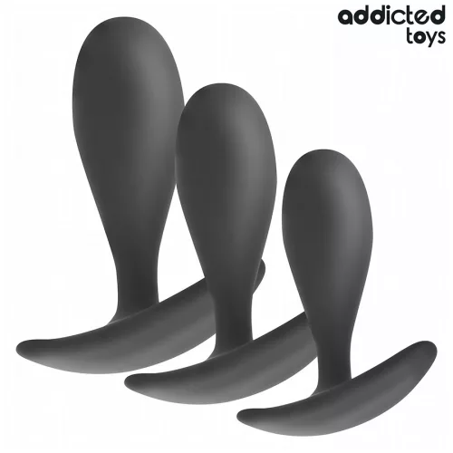 ADDICTED TOYS - 3 ANÁLIS DUGÓ SZILIKON MODEL 2
