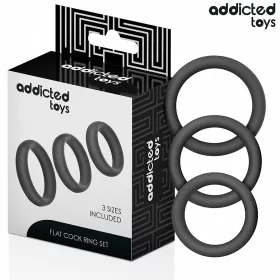ADDICTED TOYS - LAPOS SZILIKON GYŰRŰK KÉSZLETE