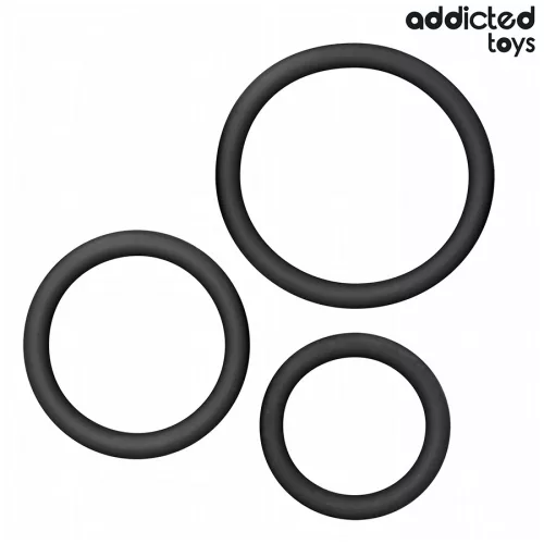 ADDICTED TOYS - SZETT SZILIKON GYŰRŰK MODELL 2