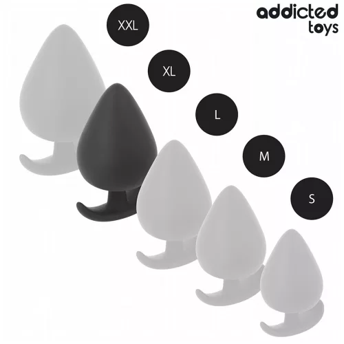 ADDICTED TOYS – XL szilikon anál dugó 9,5 cm