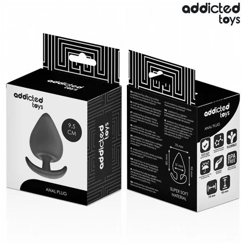 ADDICTED TOYS – XL szilikon anál dugó 9,5 cm