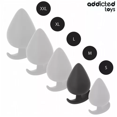 ADDICTED JÁTÉKOK - ANÁLIS DUGÓ SZILIKON MÉRET M 6,6 CM