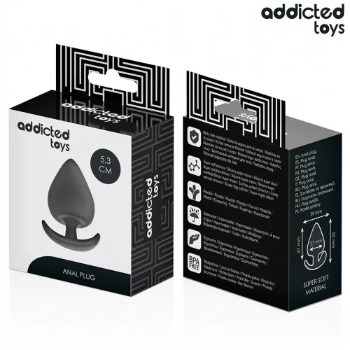 ADDICTED JÁTÉKOK - ANÁLIS DUGÓ SZILIKON S MÉRET 5,3 CM