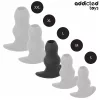 ADDICTED TOYS – üreges szilikon anál plug L 11,1 cm